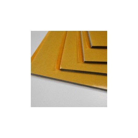 MOUSSE RELIEF GRISE  21 X 29,7 CM - 3MM  *  F21297MRG